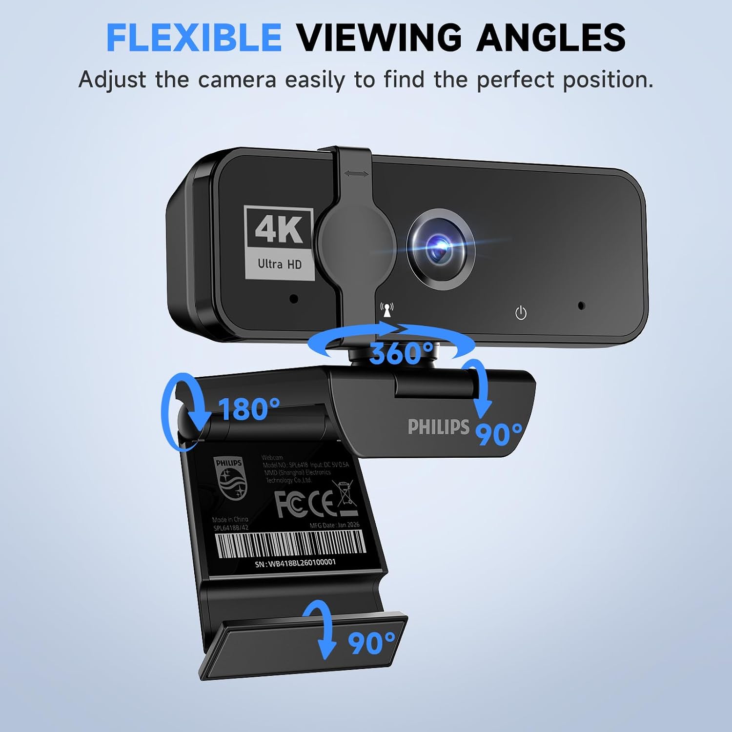 Detalle de Philips 4K webcam