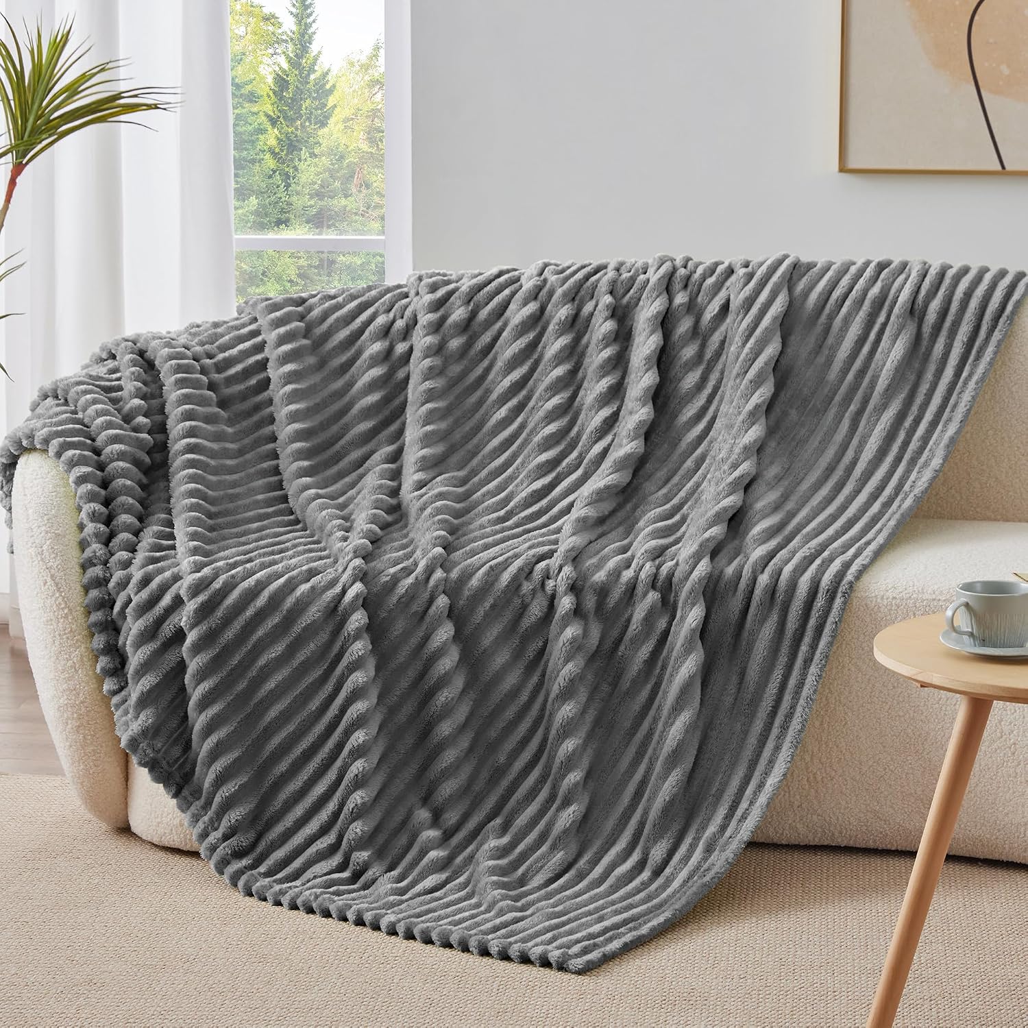 Thumbnail 5 de BEDELITE Fleece Throw Blanket 50 x 60 Inch