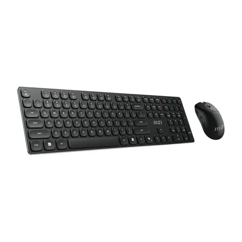 Detalle de MSI Forge K210 W Combo: teclado mecánico inalámbrico con ratón incluido, batería recargable