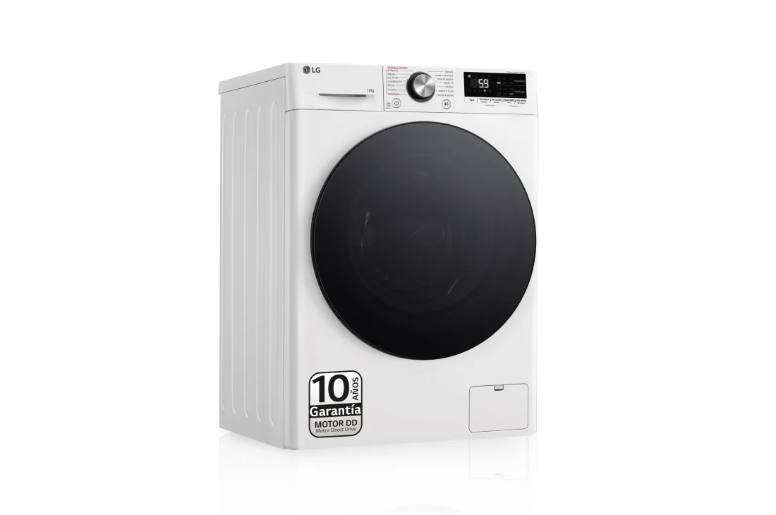 Detalle de LG F4WR7010AGW Lavadora 10 kg, 1.400 rpm