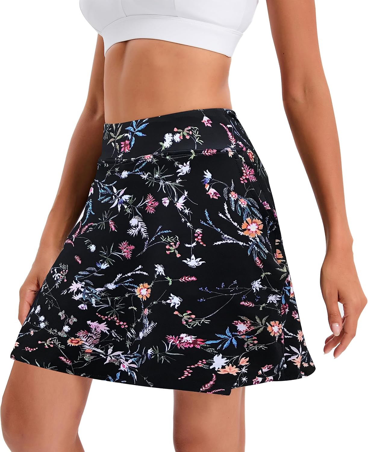 Detalle de Oyamiki Women’s Active Athletic Skort Lightweight Tennis Skirt for Running, Training, Golf