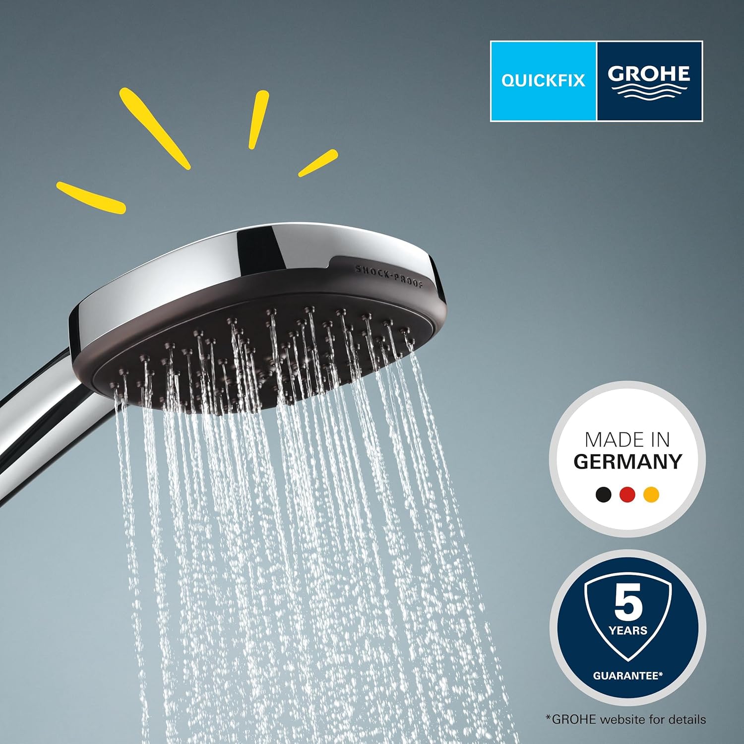 Thumbnail 2 de GROHE Vitalio Comfort 110 Teleducha 🚿 Con 2 chorros y fácil ajuste