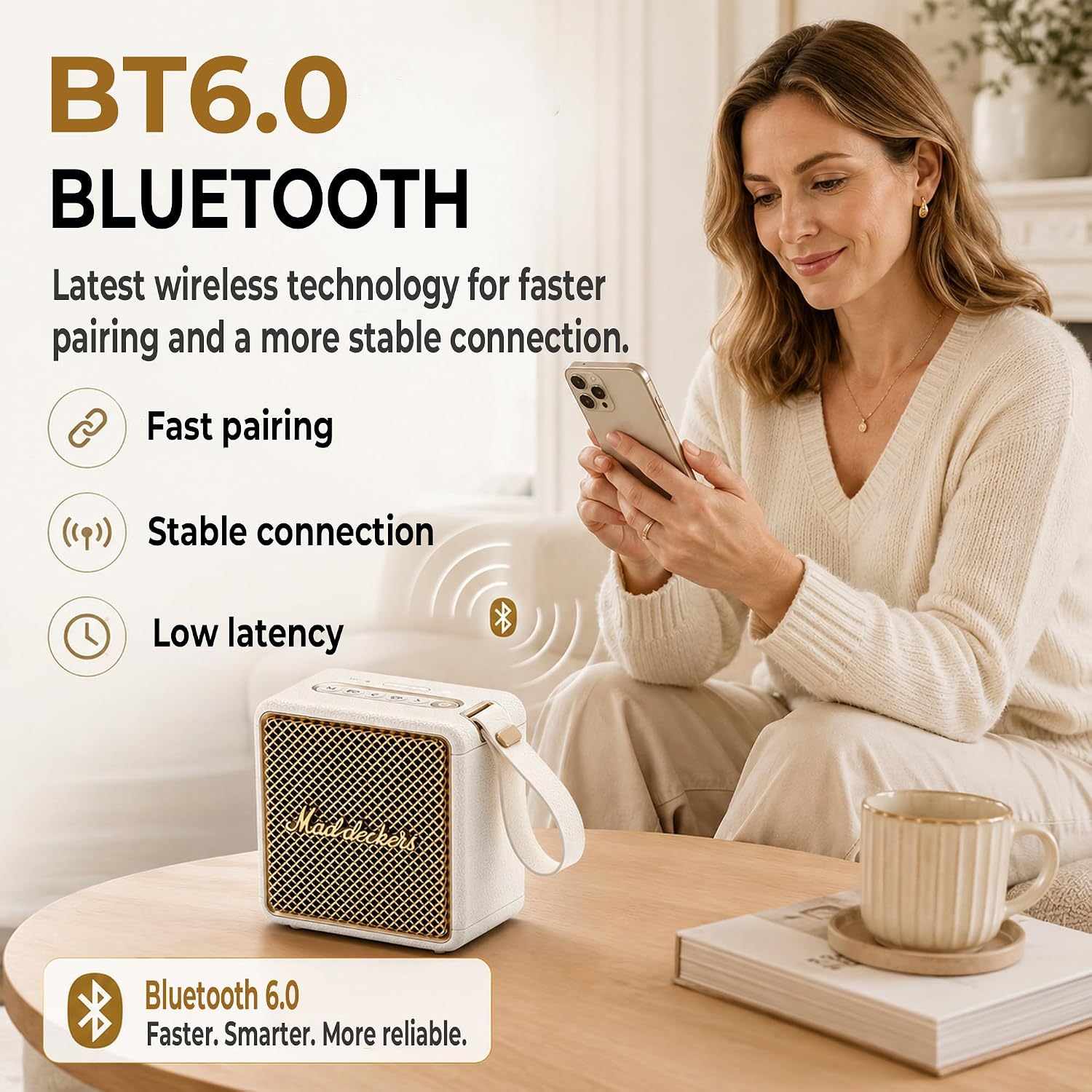 Thumbnail 6 de MADDECKERS MG II Portable Bluetooth Speaker – 24W RMS, IP67, 17+ Hours