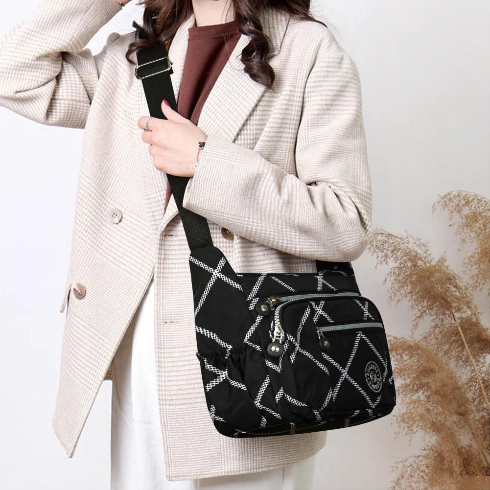 Thumbnail 1 de Aucuu Borsa a Tracolla da Donna in Nylon: stile casual e grande capacità