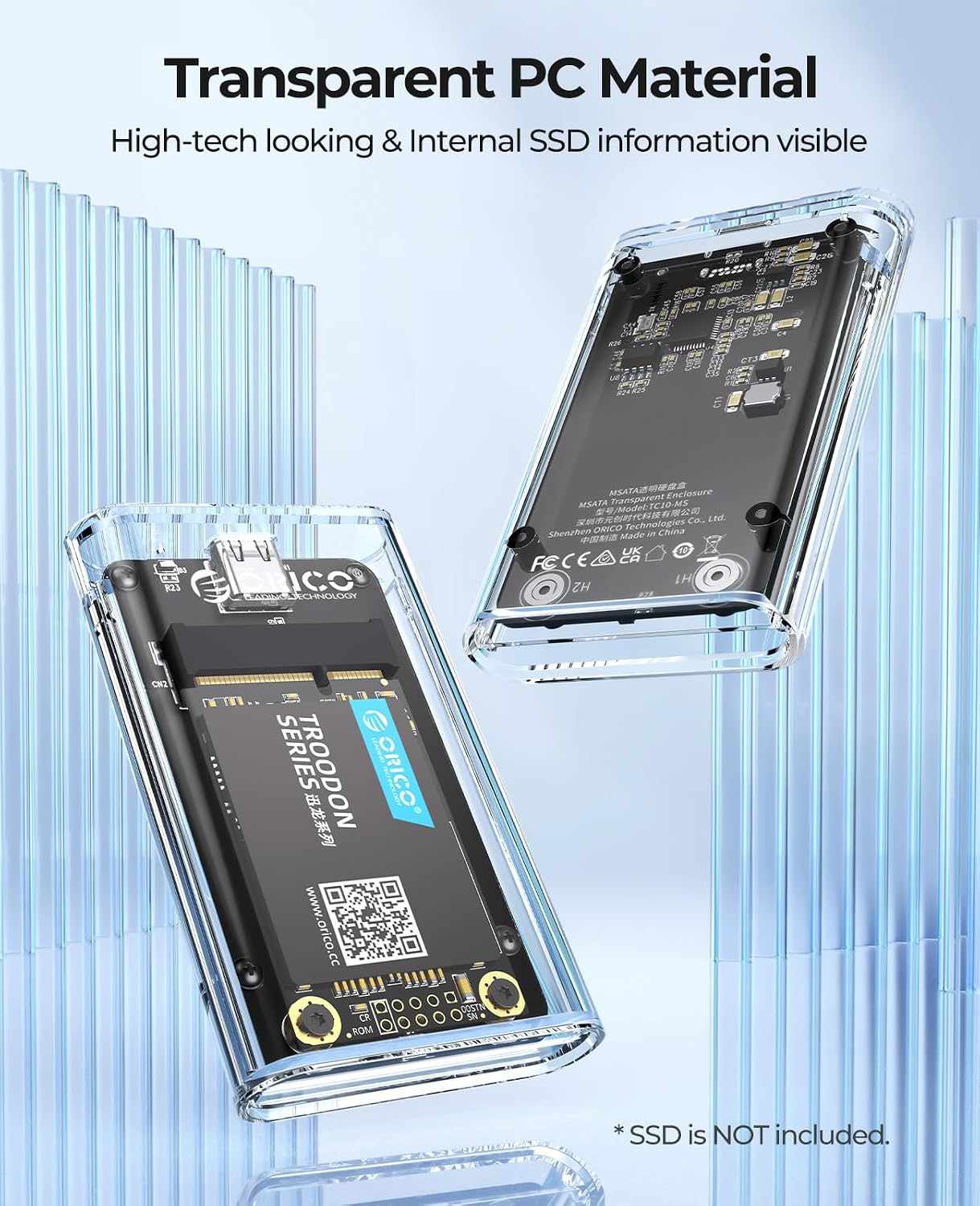 Thumbnail 2 de ORICO Boîtier mSATA SSD 5 Gbit/s 2 TB