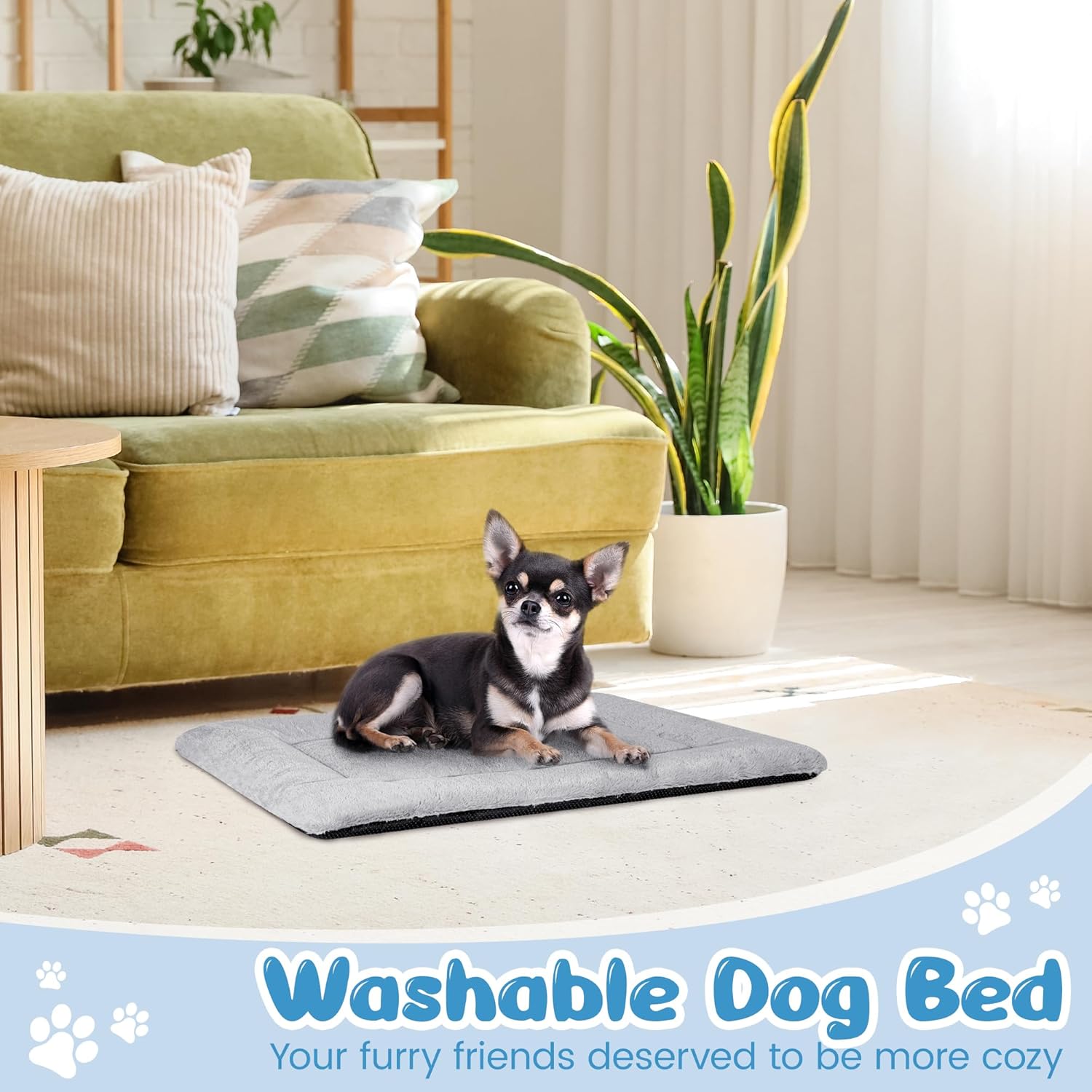 Thumbnail 6 de Baodan Washable Dog Bed 60x45 cm