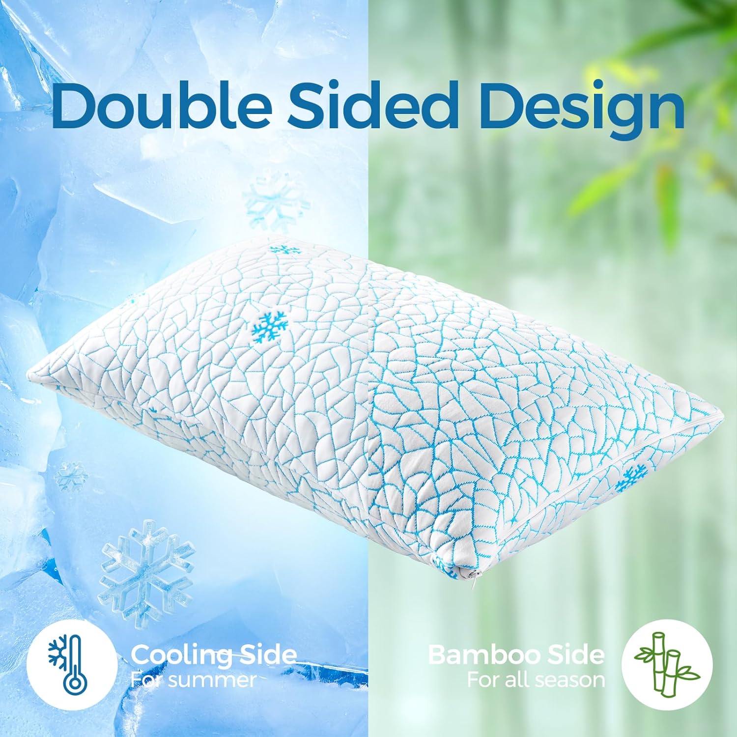 Thumbnail 1 de COSYTREE memory foam pillow set, two-pack