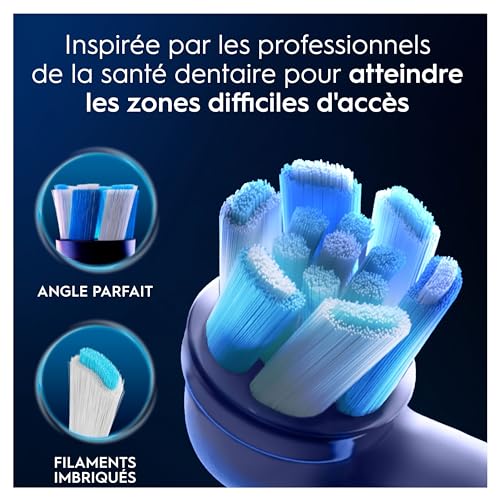 Thumbnail 2 de Oral-B Brossettes de Rechange Ultimate Clean iO – Lot de 4, Blanches