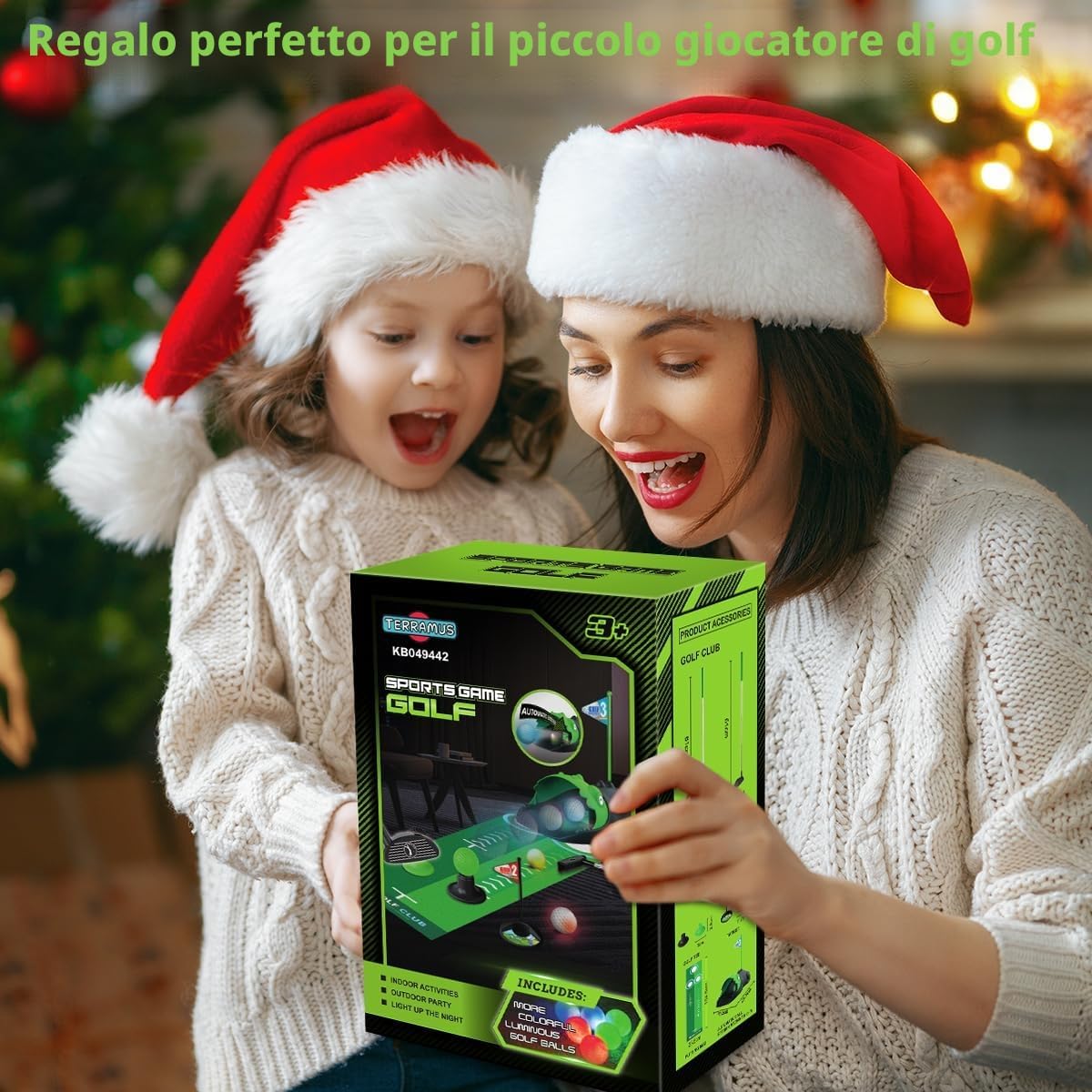 Thumbnail 5 de TERRAMUS Set Golf Bambini Dinosauro LED