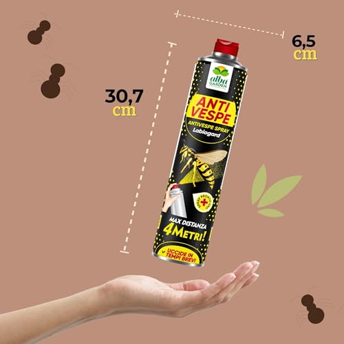 Thumbnail 7 de Albagarden Spray Insetticida Vespe e Calabroni Lunga Gittata MAXI – protezione efficace per esterni