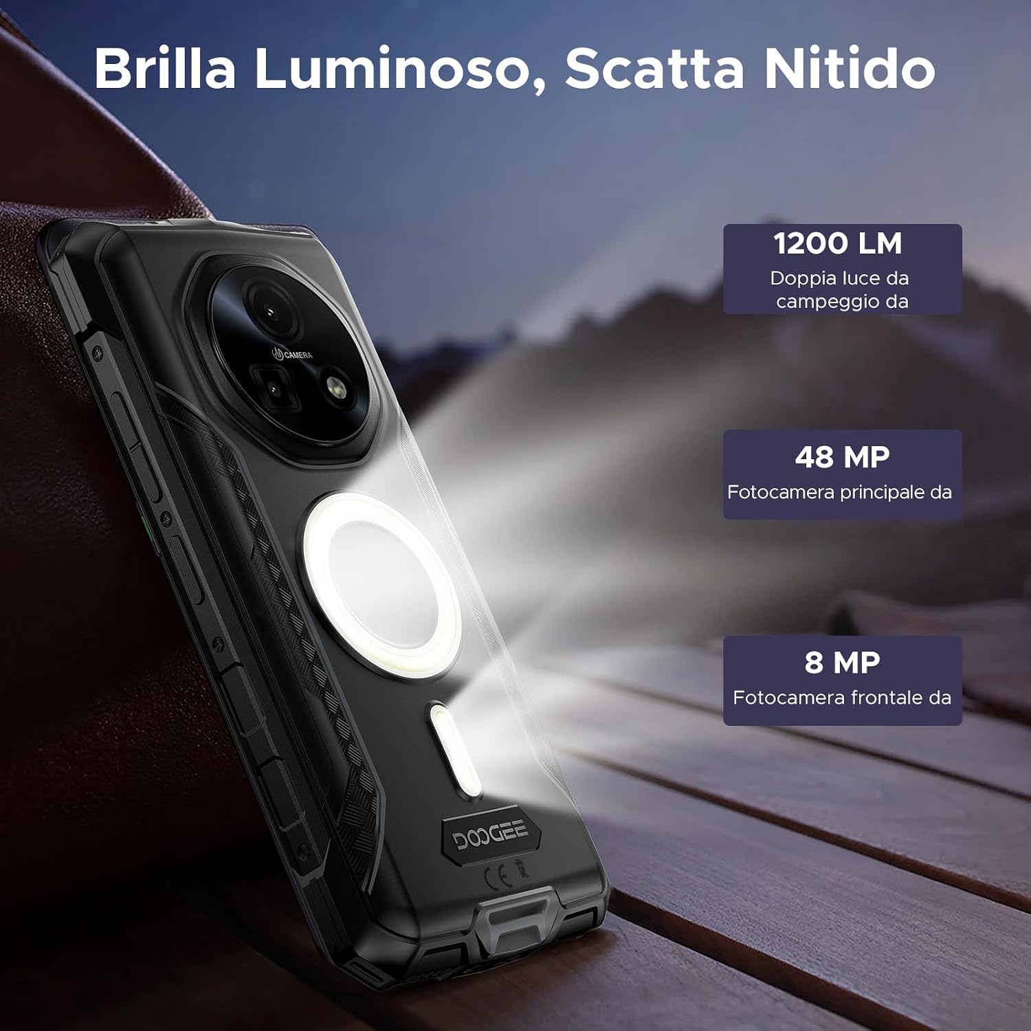 Thumbnail 5 de DOOGEE Fire 5 Ultra 13000mAh Smartphone rugged