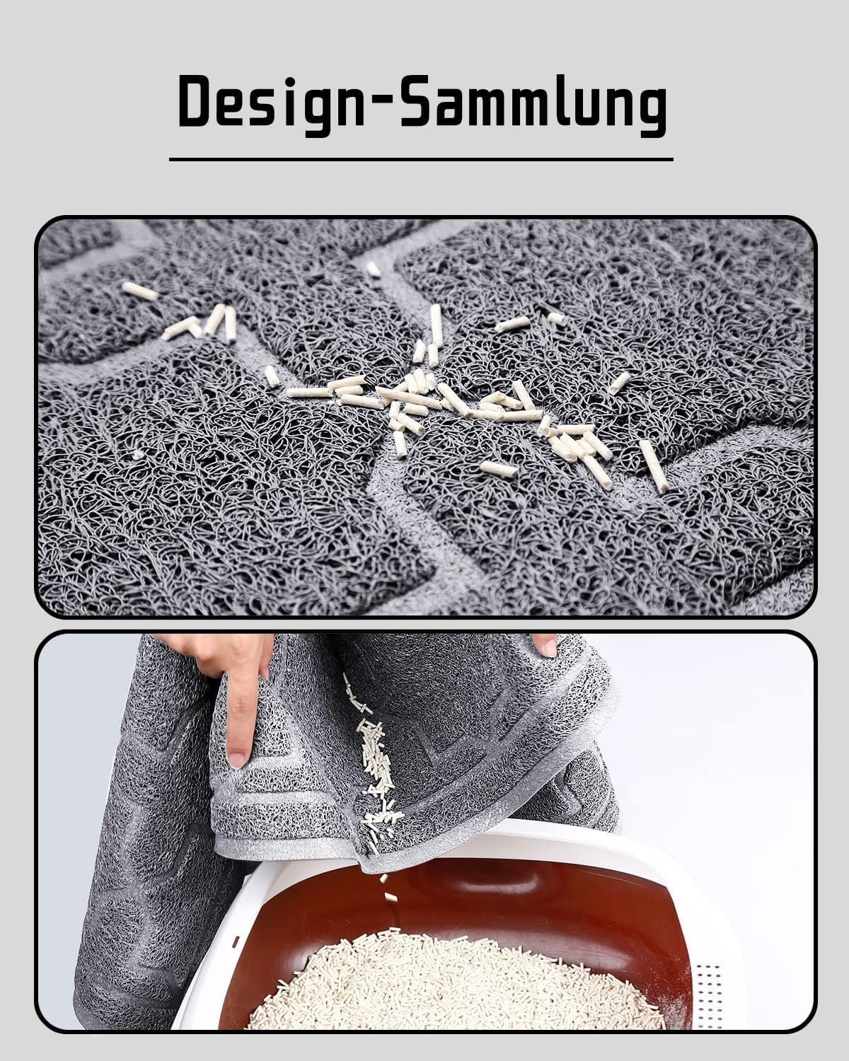 Thumbnail 3 de Yimobra XL Jumbo 90 x 60 cm Katzenstreumatte