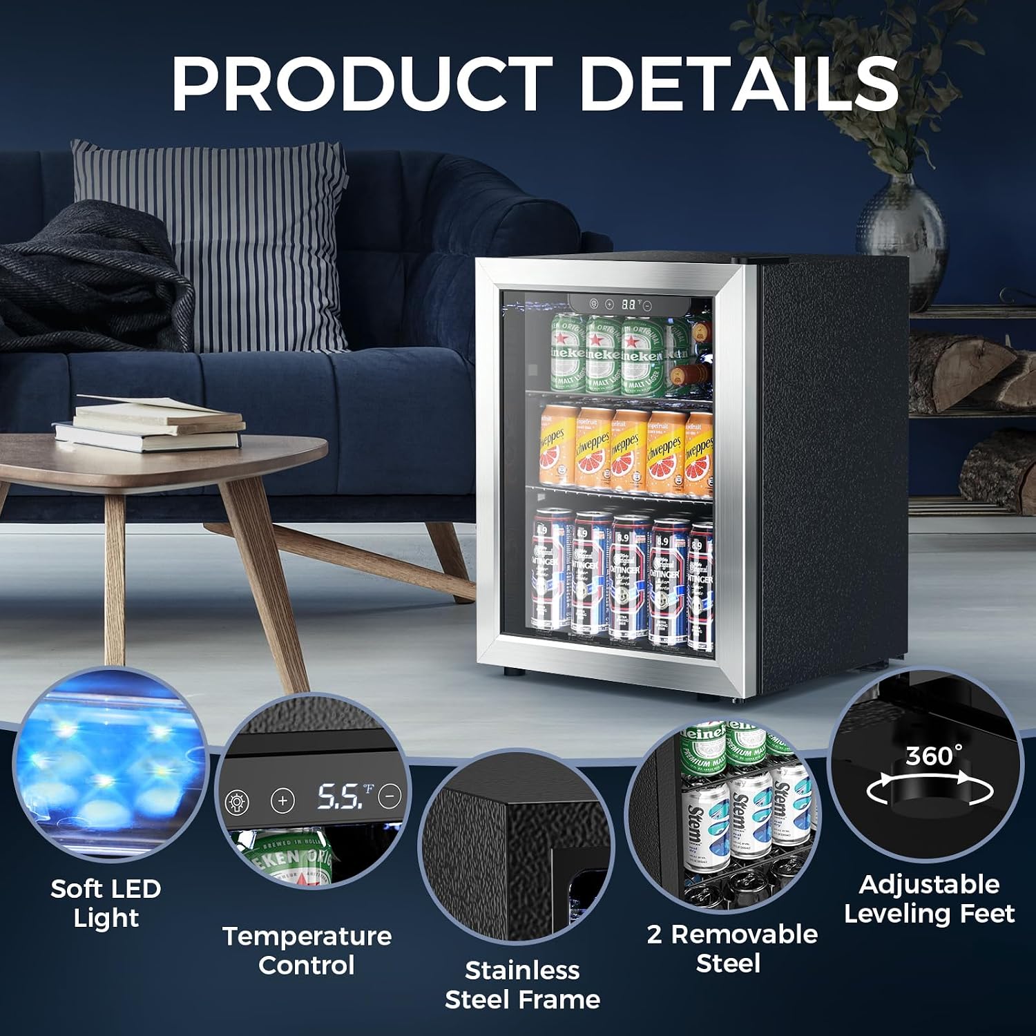Thumbnail 4 de Electactic Beverage Refrigerator 1.7 Cu. Ft.