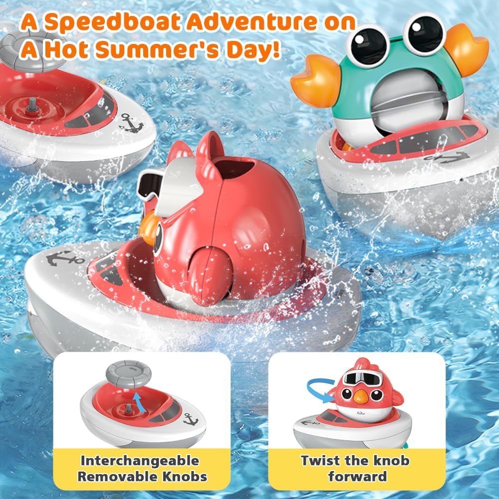 Thumbnail 1 de VATOS Baby Bath Toys: A versatile, development-focused bath set for 1–3 year olds