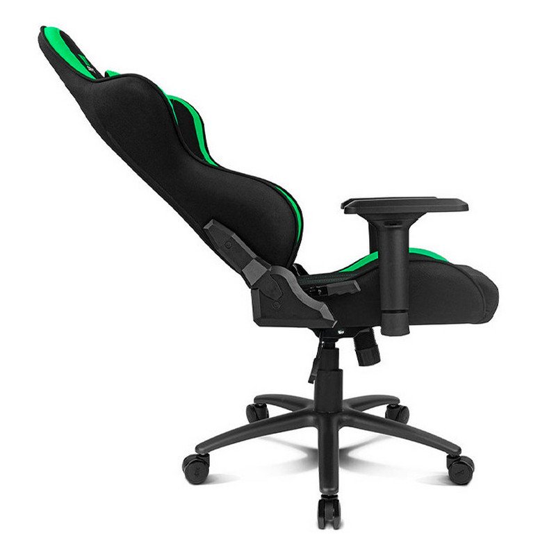 Thumbnail 2 de Drift DR110: Silla Gaming negra/verde para sesiones largas con ajustes 4D y base sólida