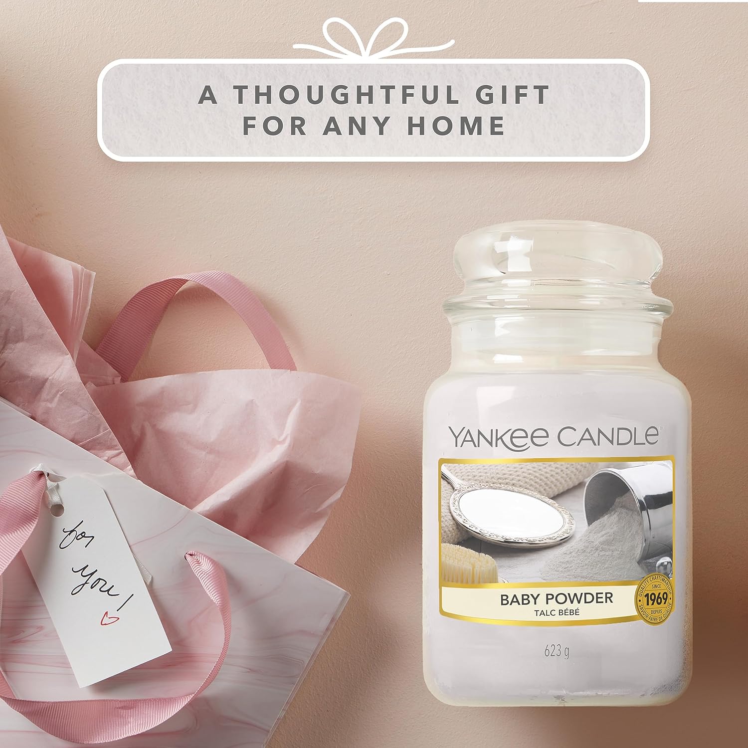 Thumbnail 4 de Yankee Candle Baby Powder 150h Large Jar