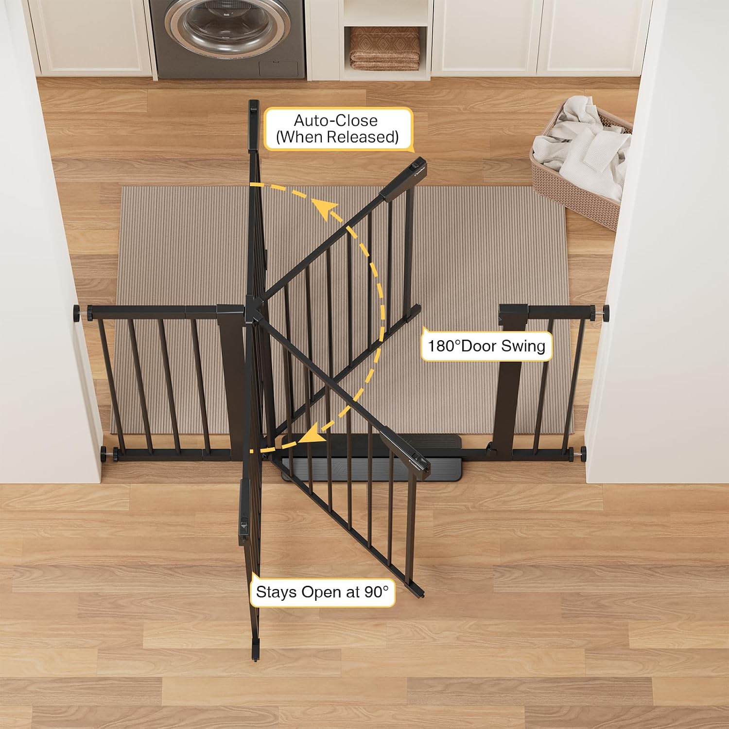 Thumbnail 4 de Cumbor Baby Gate 30.5" tall 🚪