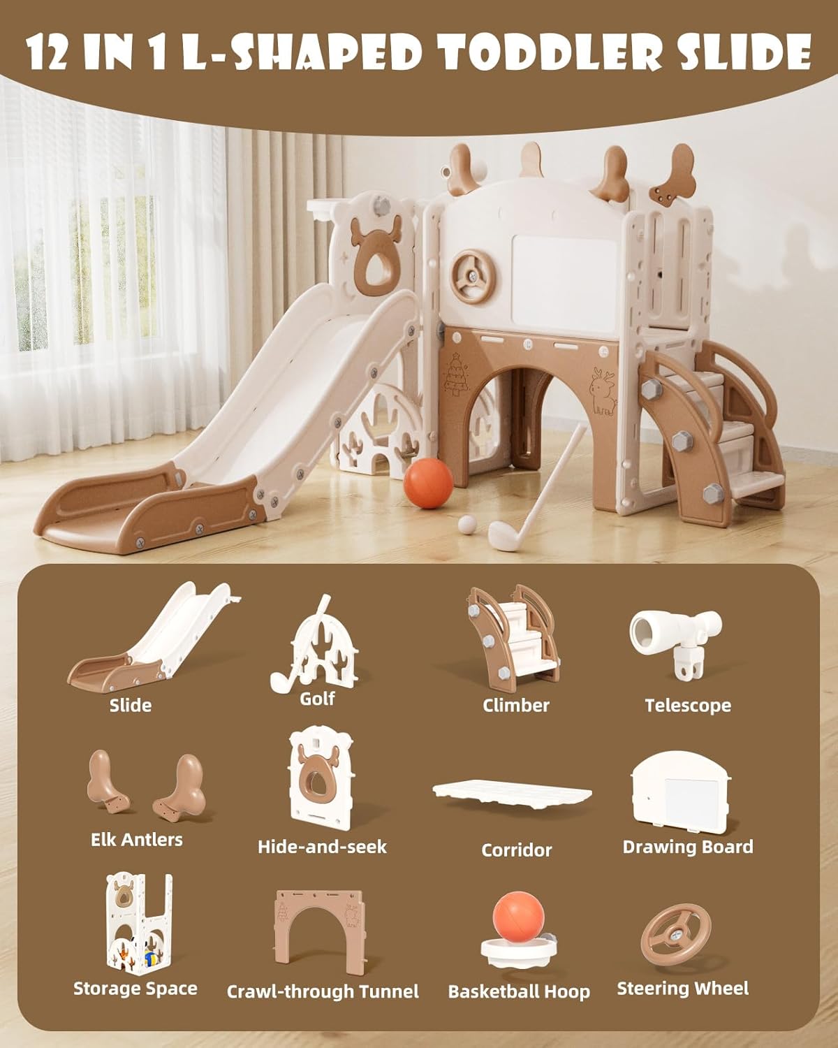 Detalle 2 de XJD Toddler Slide