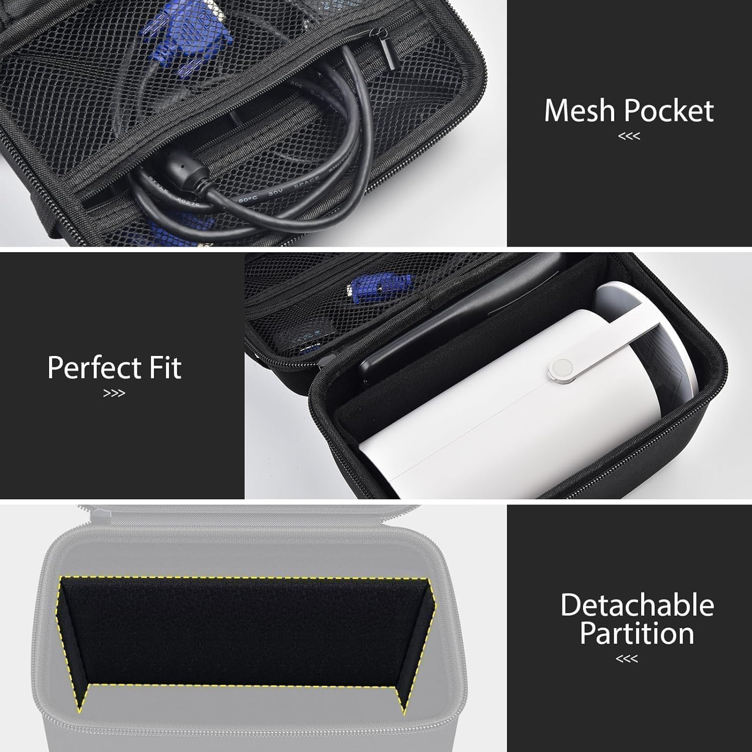 Detalle de Einyoumily HY300PRO Mini Projector Case 4K