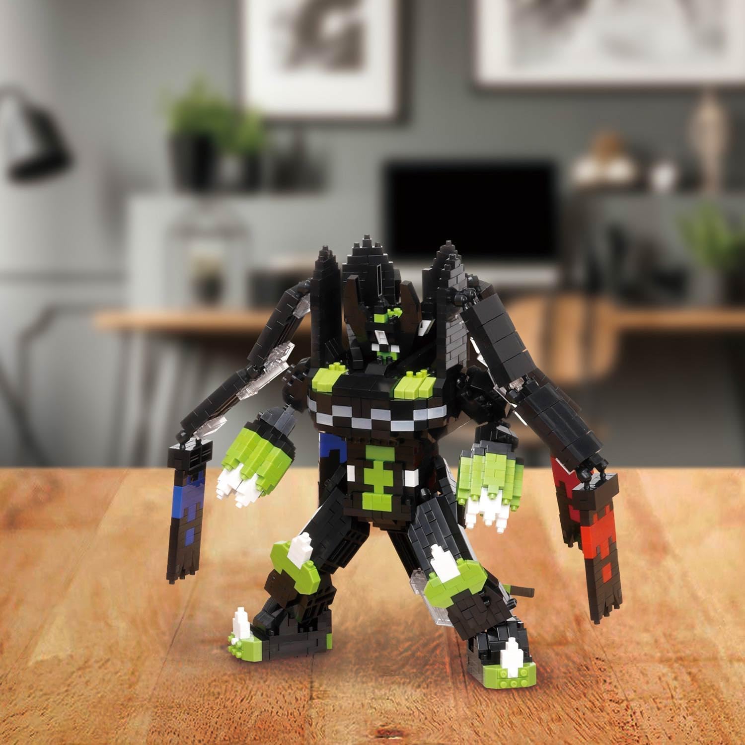 Detalle 2 de カワダ ナノブロック NBPM_113 ジガルデ パーフェクトフォルム デラックスエディション 可動モデル