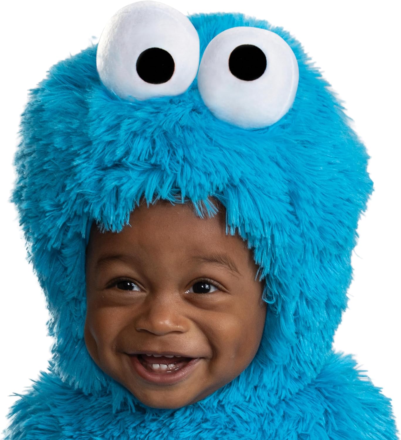 Detalle 2 de Disguise Sesame Street Cookie Monster Extra Deluxe Plush Costume for Babies and Toddlers