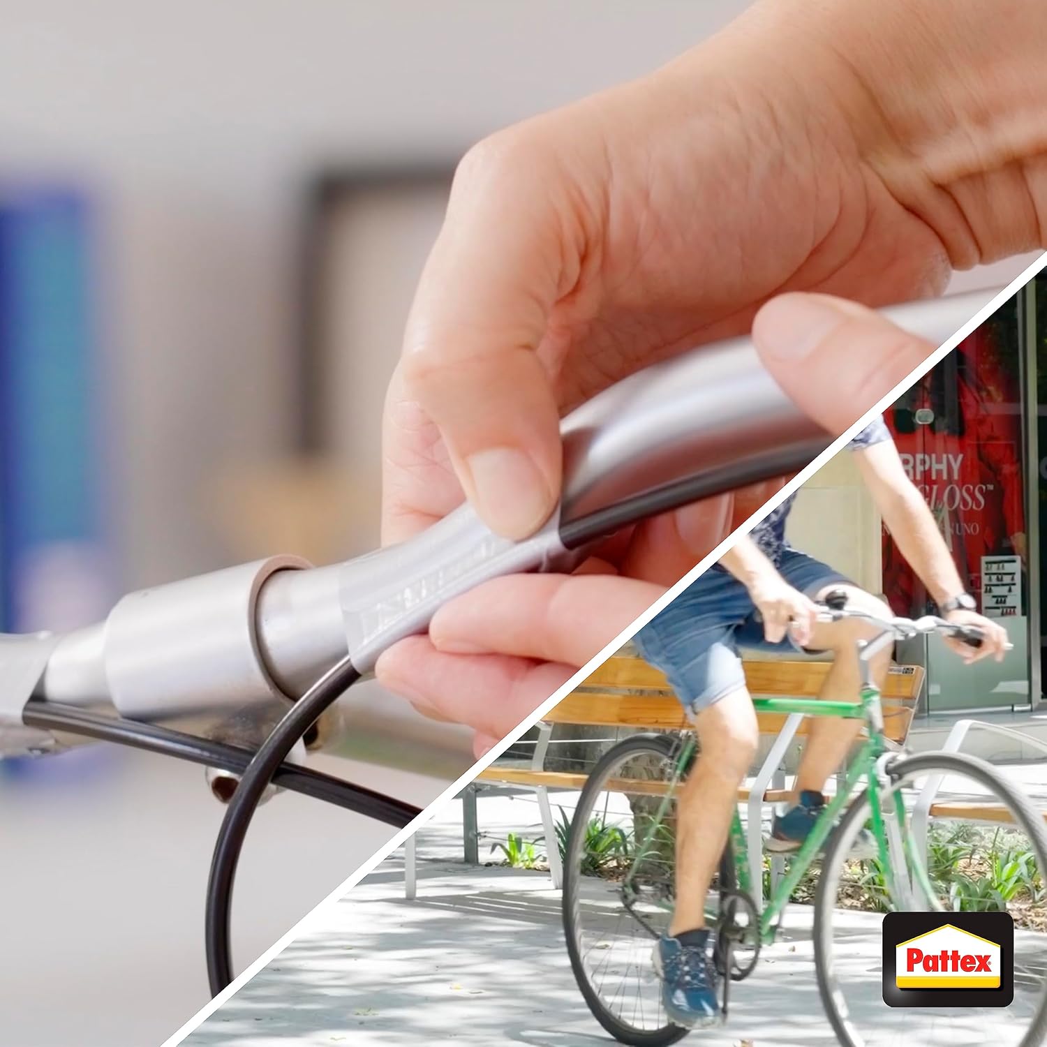 Detalle de Pattex Nastro Adesivo Americano: nastro rinforzato 50 mm x 25 m per riparazioni e decorazioni