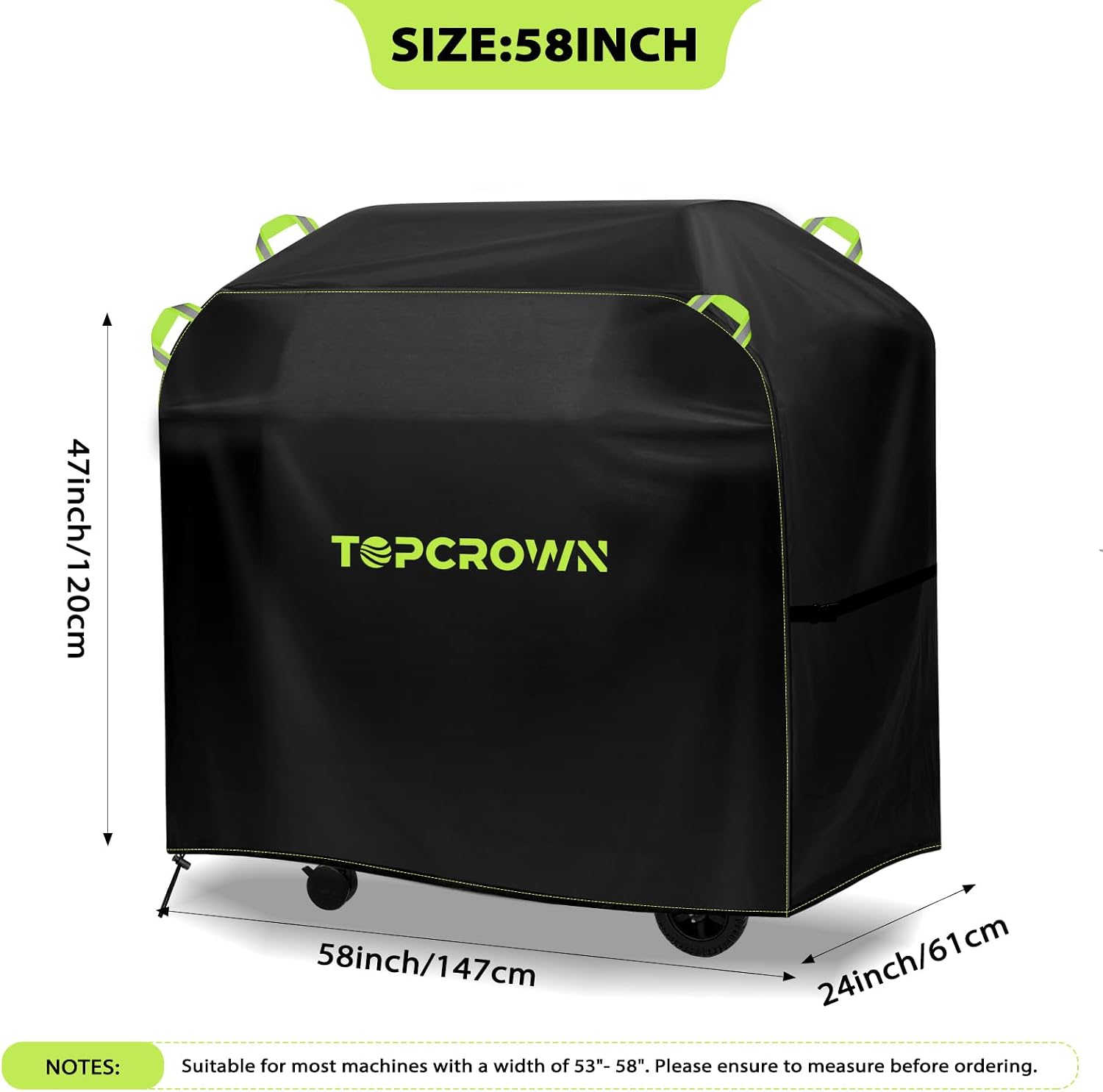 Detalle 2 de Topcrown Grill Cover 210D Oxford