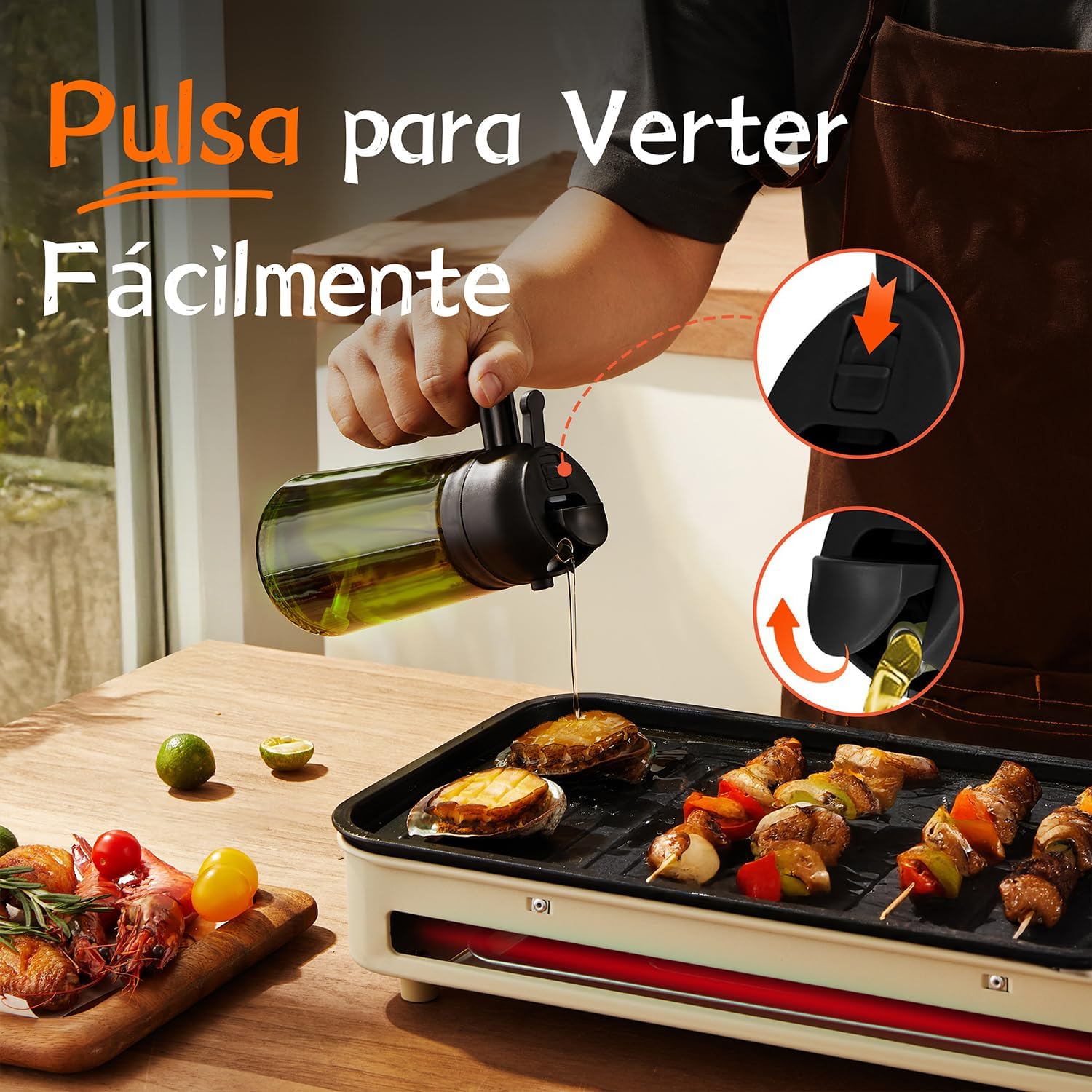 Thumbnail 4 de TrendPlain Pulverizador Aceite Spray 470ml 2 en 1