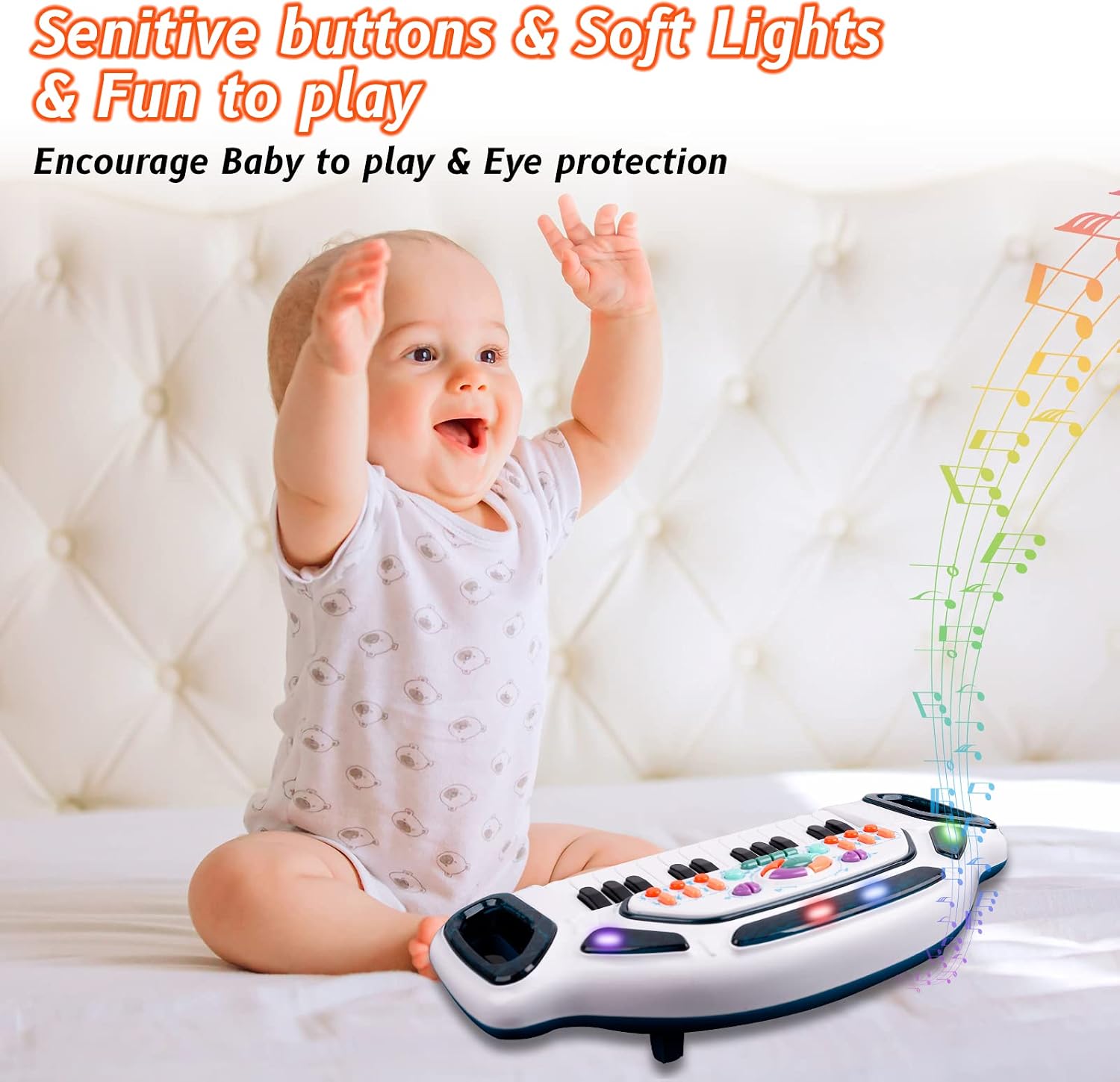 Thumbnail 4 de Shayson 24-key Toddler Piano Keyboard
