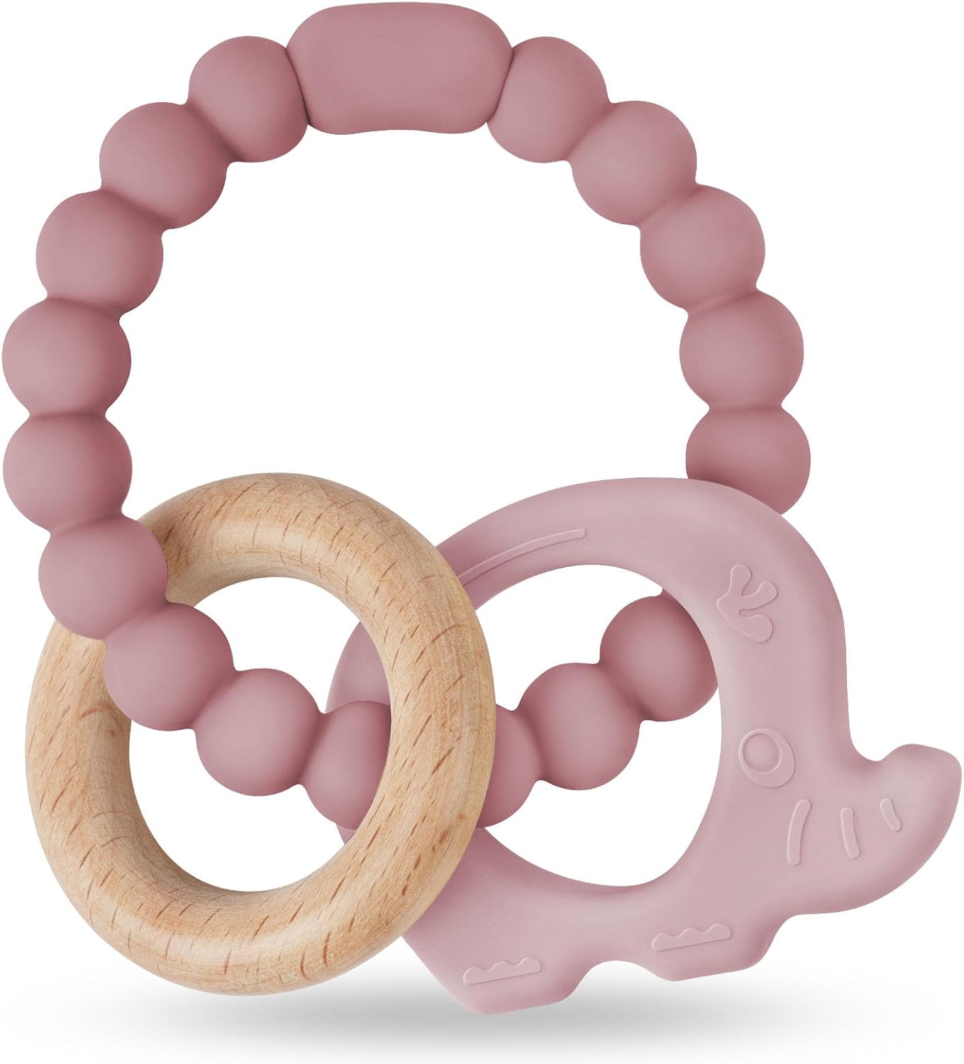 Vicloon Giocattolo dentizione polpo in silicone