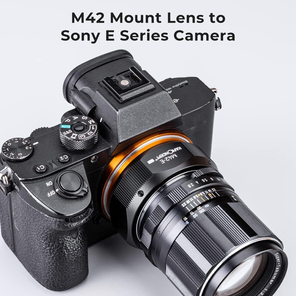 Thumbnail 1 de K&F CONCEPT M10105 M42‑NEX Adapter für Sony NEX