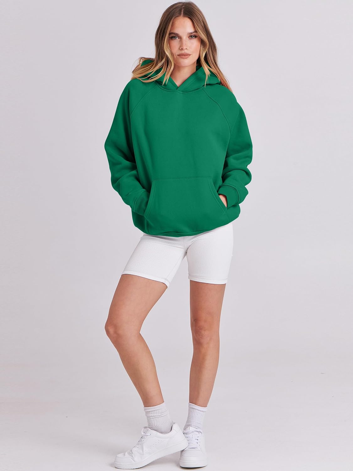 Thumbnail 4 de ANRABESS Oversized Fleece Hoodie for Women