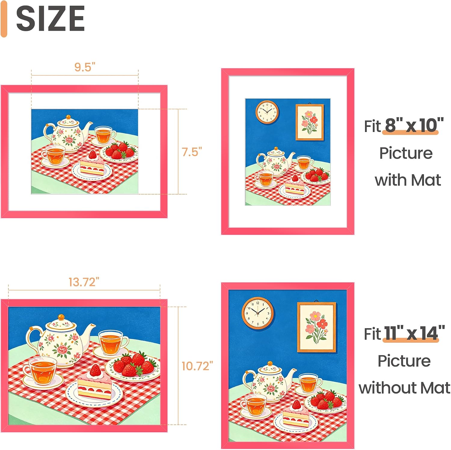 Thumbnail 2 de upsimples Picture Frame 11 x 14