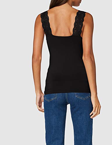 Thumbnail 2 de PIECES Pcbarbera Lace Noos BC Top negro XL