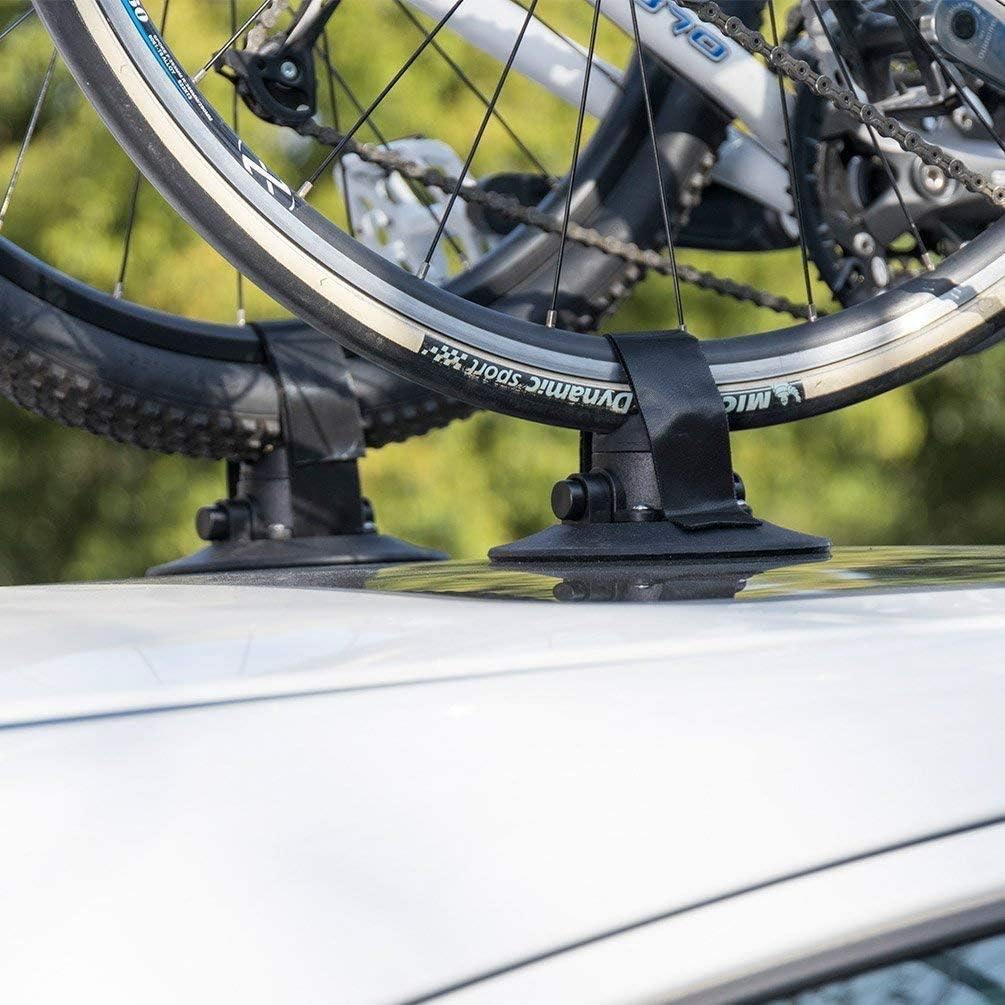 Detalle 2 de ROCKBROS Suction Bike Rack Car Roof Bike Rack with Quick Release Aluminium Alloy