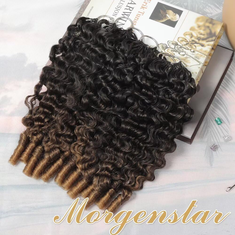 Thumbnail 5 de Miracle Knots Crochet Human Hair Burmese Curl – 22 Inch, 150g, Knotless Lightweight Extensions
