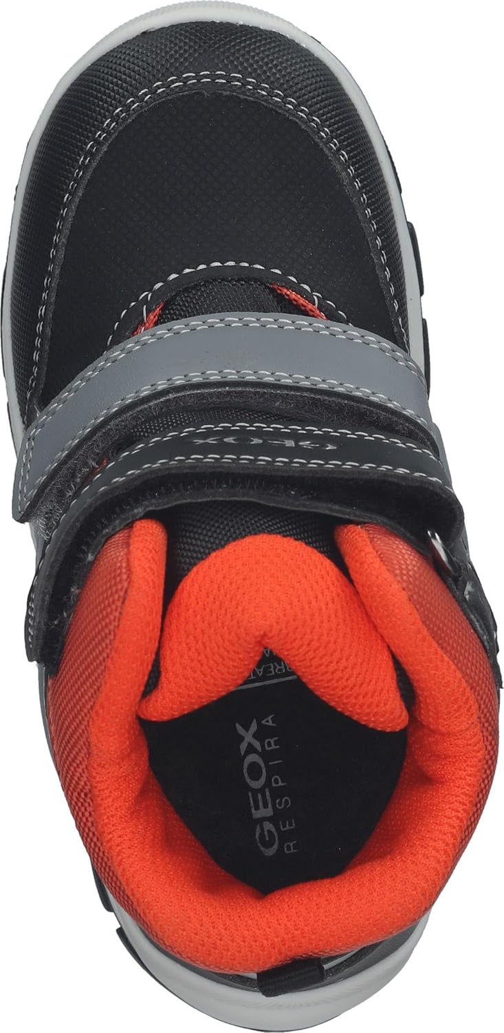 Detalle 2 de Geox Baby Jungen B Flanfil Stiefeletten – wasserdicht, flacher Absatz, Weite Medium