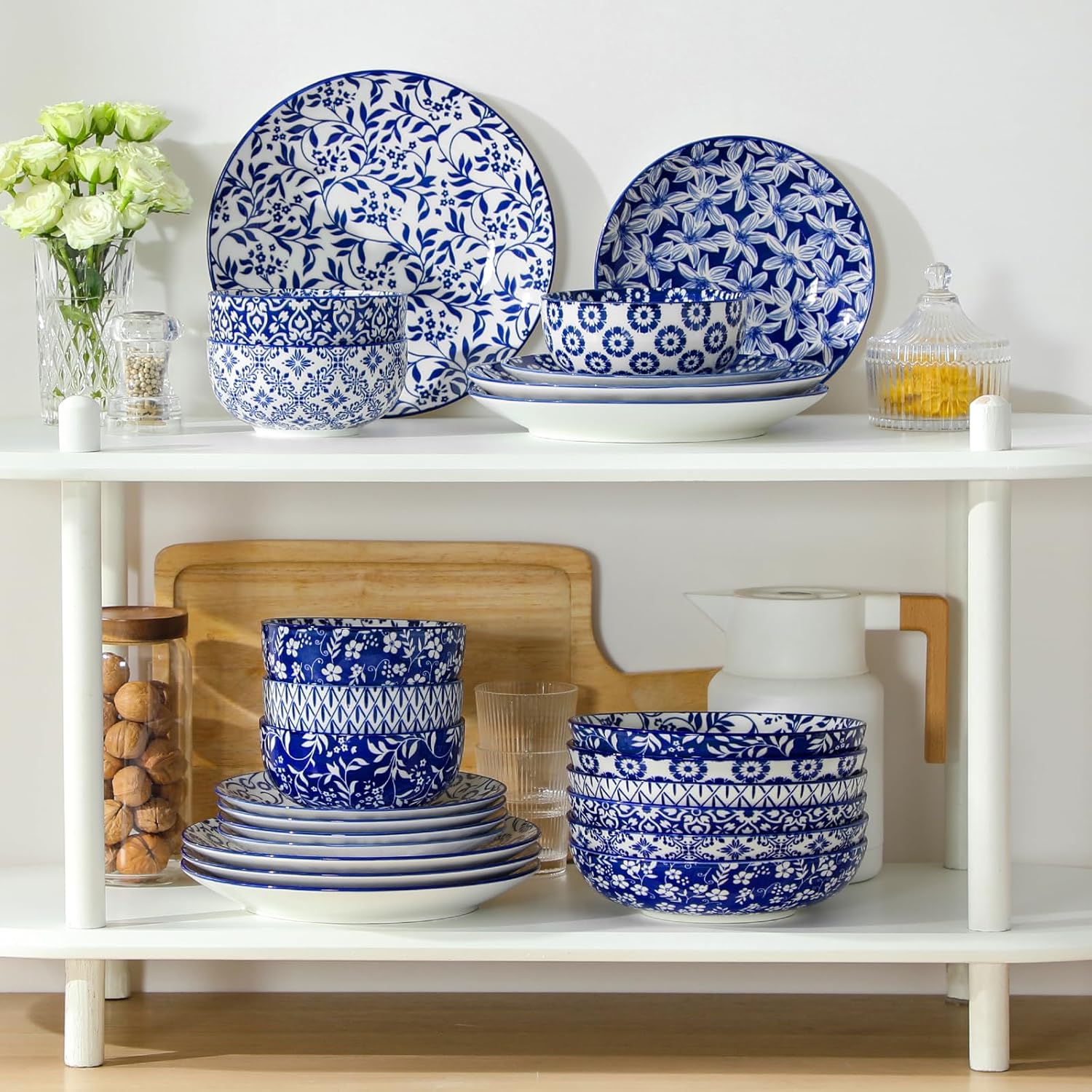 Thumbnail 6 de vancasso SELENE 24-Piece Porcelain Dinnerware Set