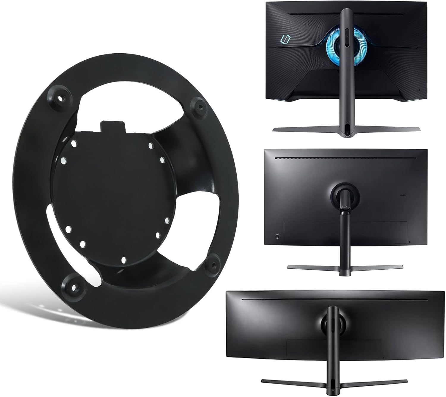 Detalle de Tjweiqing Odyssey G7 Stand for Samsung Odyssey G6/G7 monitors (metal bracket for selected models)
