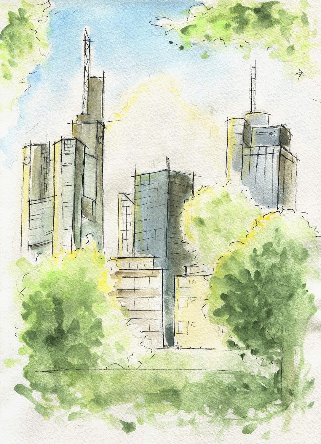 Thumbnail 1 de Faber-Castell Aquarelle Creative Studio 36 godets avec pinceau à réservoir d’eau