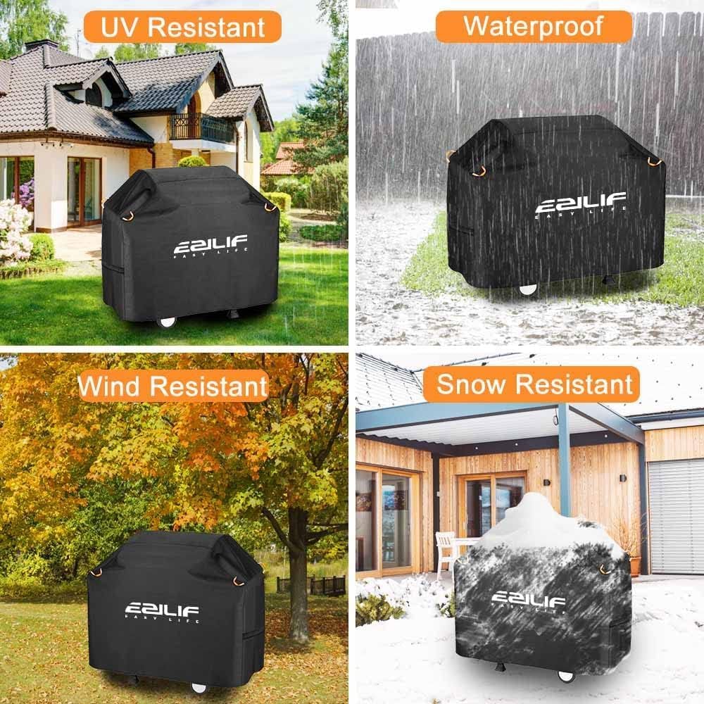 Thumbnail 6 de Ezilif Waterproof Barbecue Cover 165x70x125 cm ๐