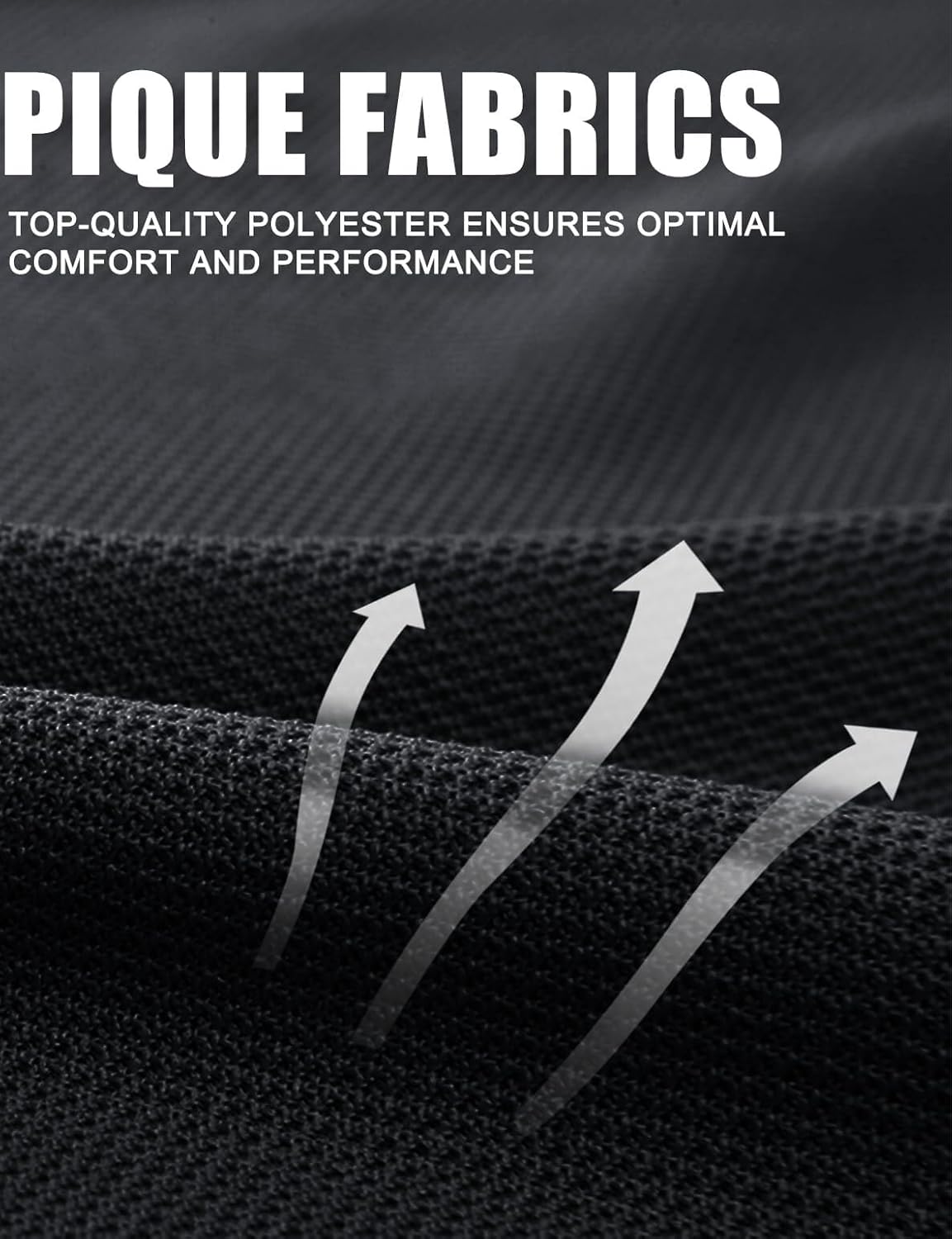 Thumbnail 6 de MAGCOMSEN Men's Polo Shirt Quick Dry Golf Shirt