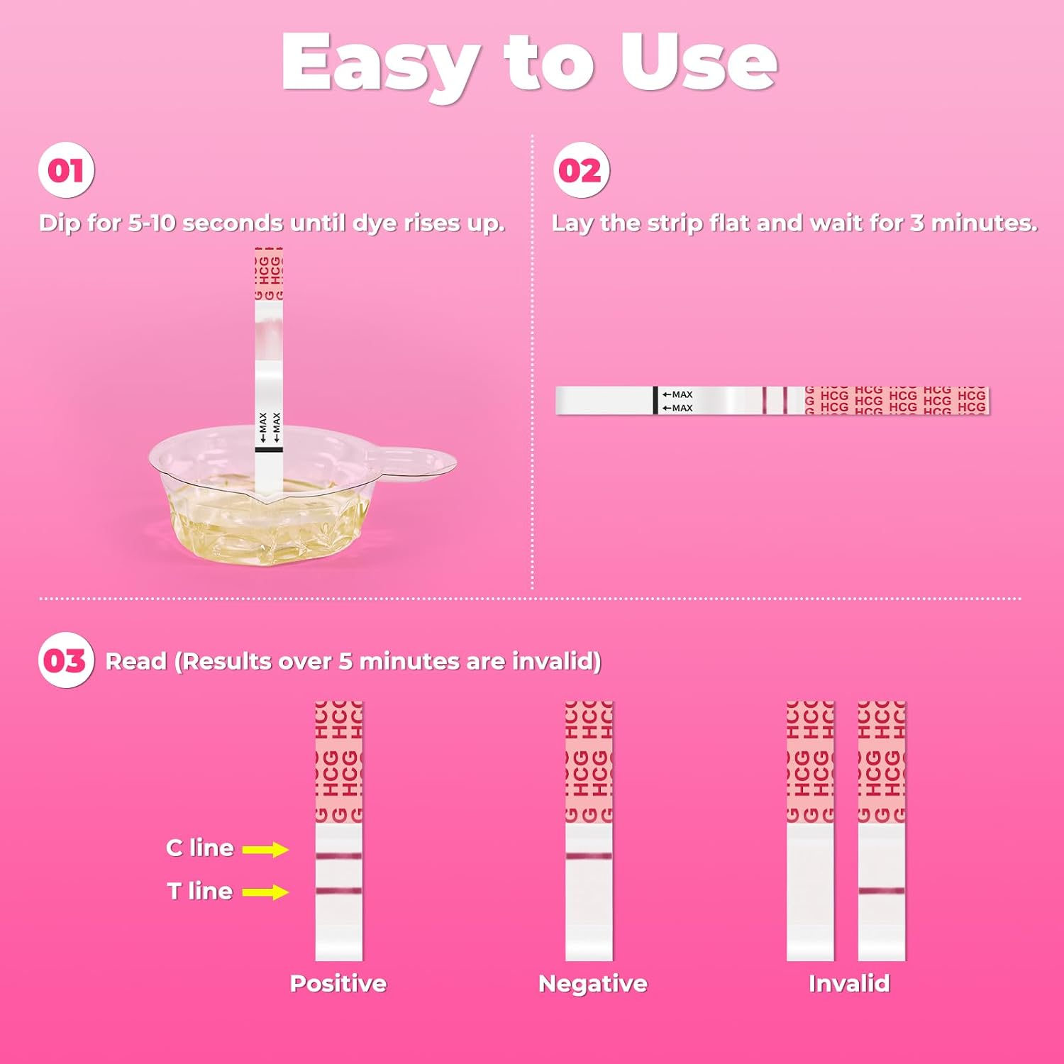 Detalle 2 de Preview Schwangerschaftstest Ultra Früherkennung – Ergebnisse bis zu 6 Tage früher, 25 Tests mit 25 Urinbechern