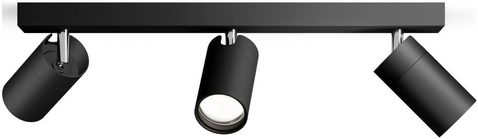 Thumbnail 1 de Philips Idris - Foco de Baño Negro IP44