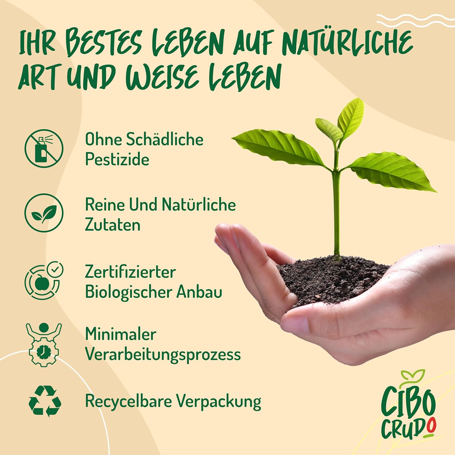 Thumbnail 6 de Tahini Sesampaste Bio – 250 g von CiboCrudo
