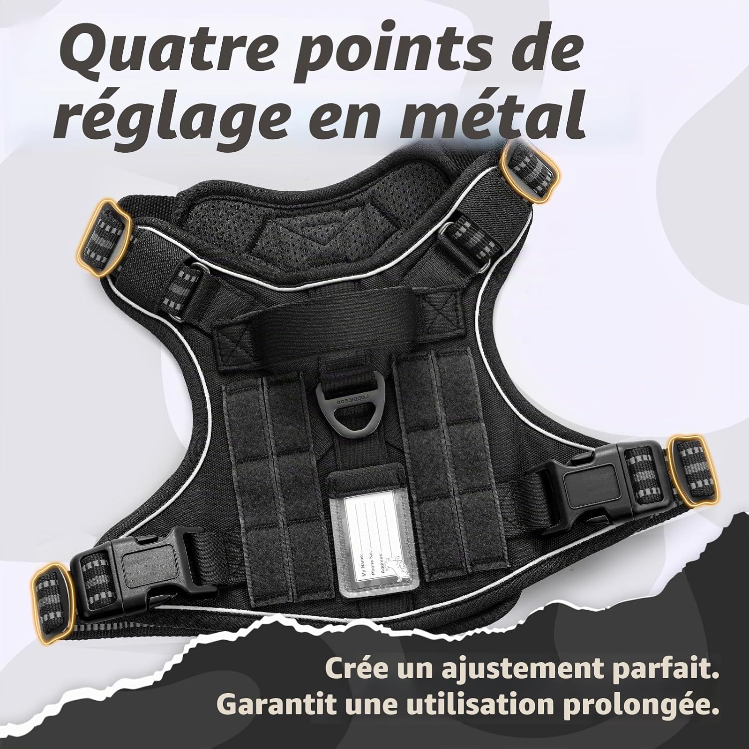 Thumbnail 2 de rabbitgoo Harnais Chien Anti Traction M