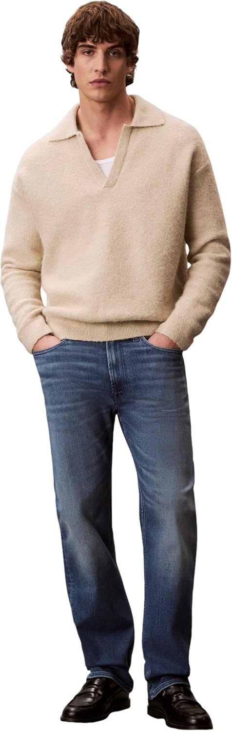 Detalle de Calvin Klein Men's Jeans: daily denim with a timeless, unisex fit