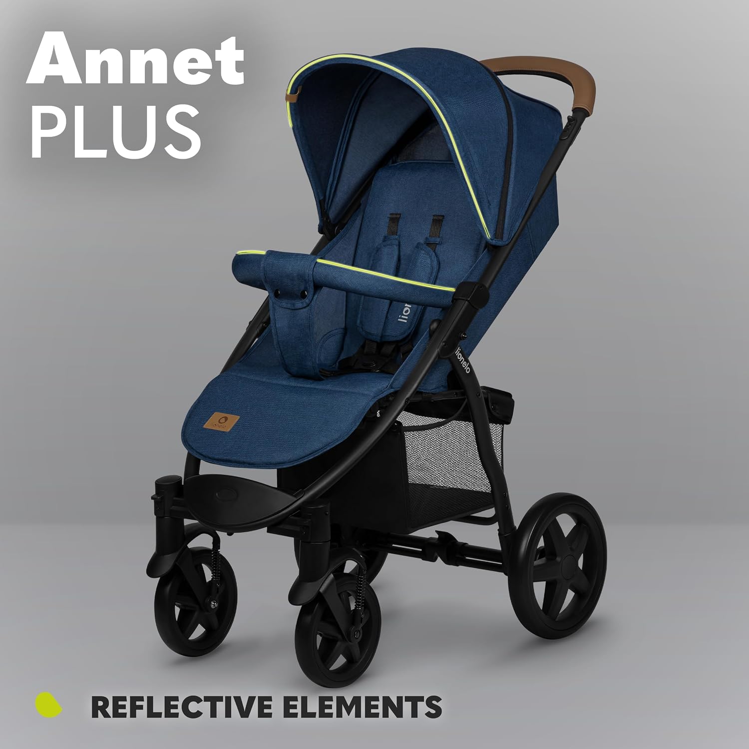 Thumbnail 6 de LIONELO Annet Plus Pushchair: All‑Terrain Comfort from Birth to 22 kg