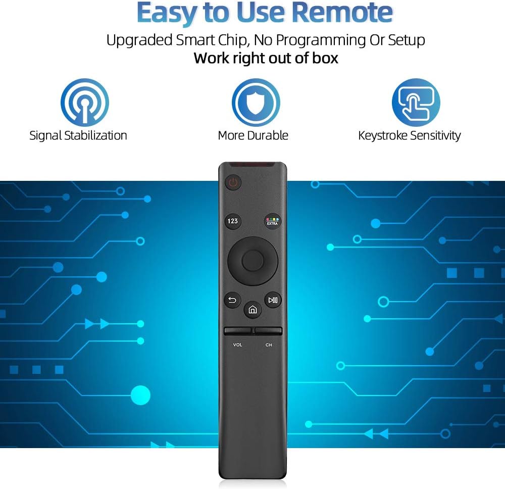 Thumbnail 3 de Gvirtue BN59-01259B Samsung TV Remote, Infrared, 39 Buttons
