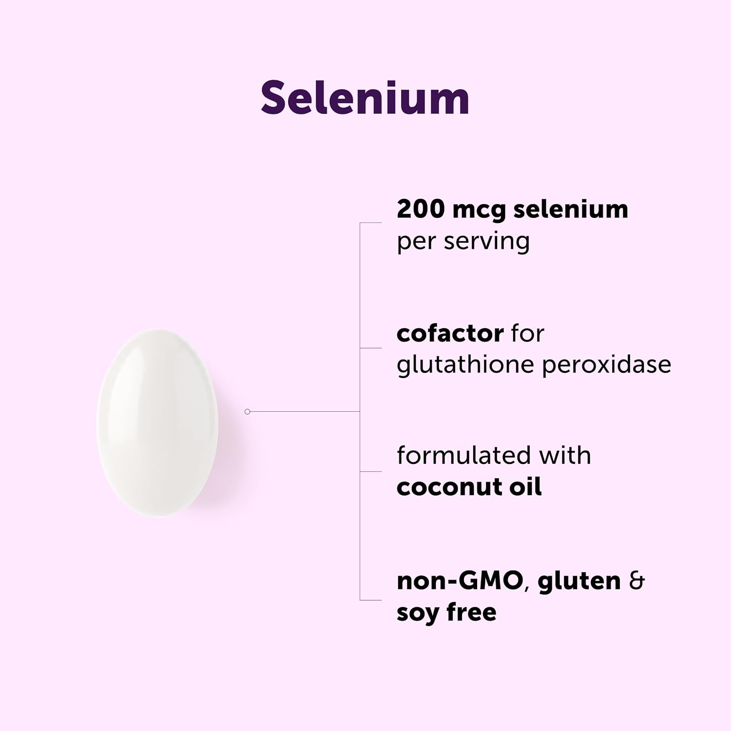Detalle 2 de Micro Ingredients Selenium Supplement 200 mcg